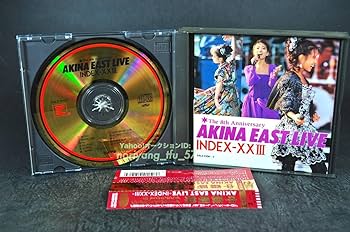 Amazon.co.jp: 完全限定盤 帯付 中森明菜 AKINA EAST LIVE